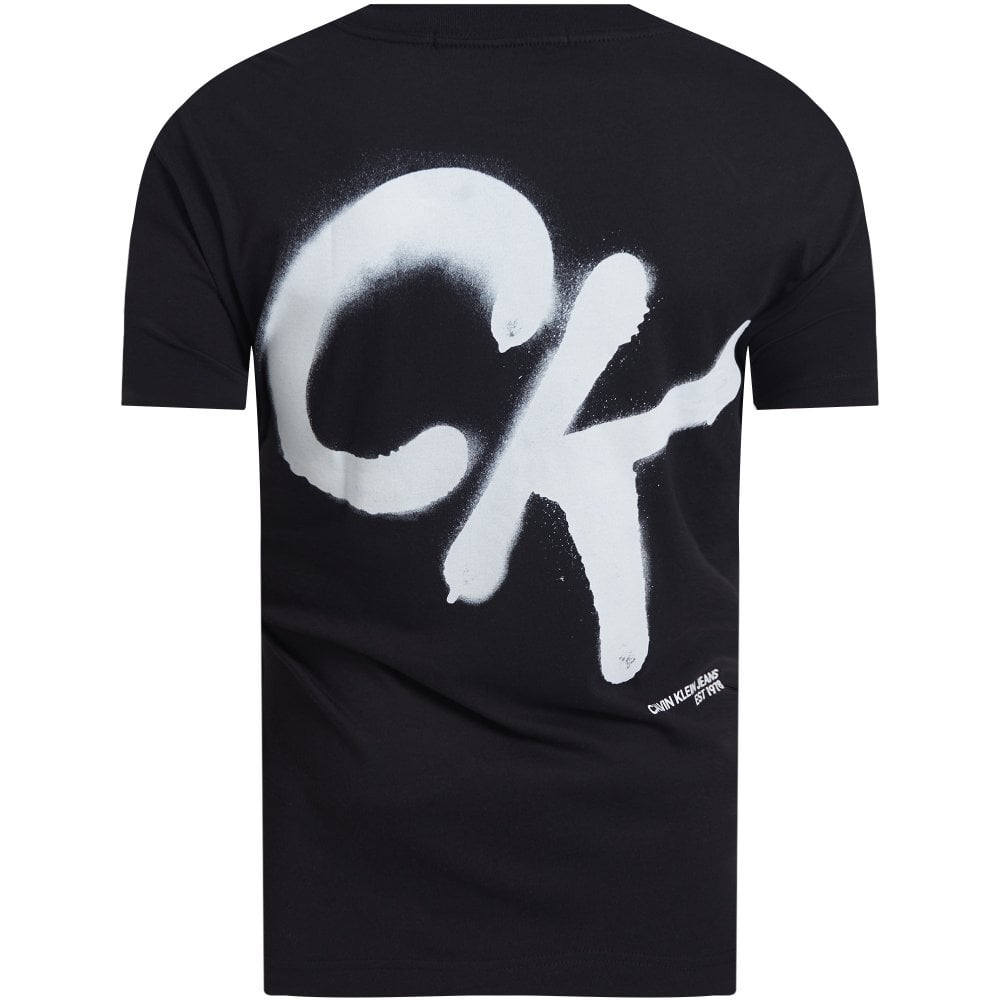 Calvin Klein T-Shirt CK Spray Relaxed Fit J30J324652-YAF