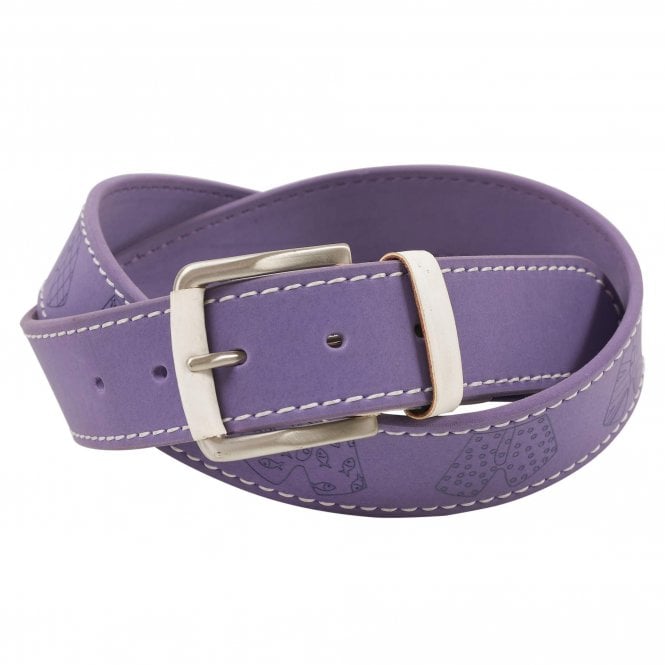 Stefano Corsini Andrew Scott GBX Purple Belt with ''Boxer Shorts'' Print