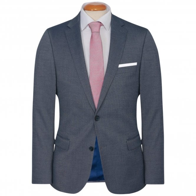 Andrew Scott Object Suit With Micro Pattern Regular Fit