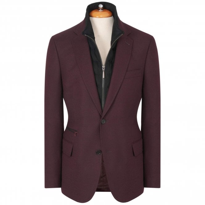 Andrew Scott Blazer With Micro Pattern Regular Fit