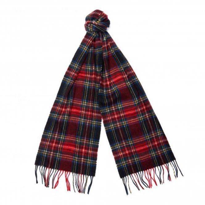 Barbour Wool-Cashmere Tartan Scarf