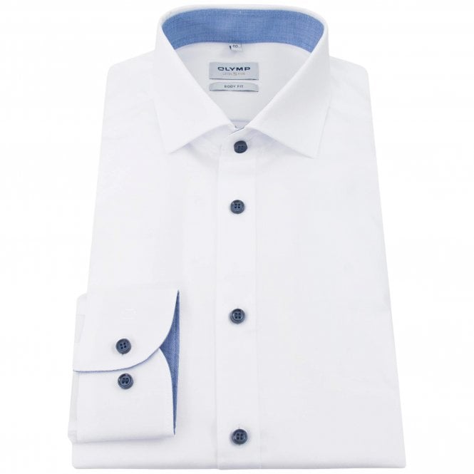 Olymp Shirt With Micropattern Slim Fit