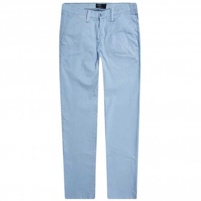 Polbot Chino Pants with Micro-Pattern Slim Fit PBT