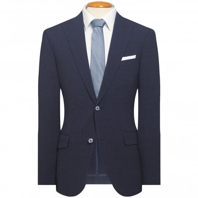 Tom Frank Suit with Micro-Pattern Slim Fit