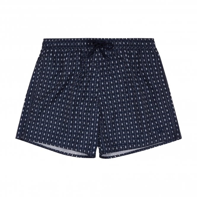 Emporio Armani Swim Shorts All Over Print Regular Fit