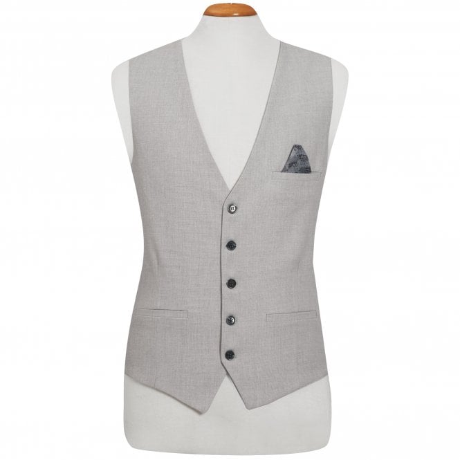 Andrew Scott Dezign Vest With Micro Pattern Regular Fit