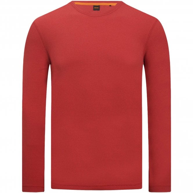 BOSS T-shirt Tempesto Waffle Regular Fit