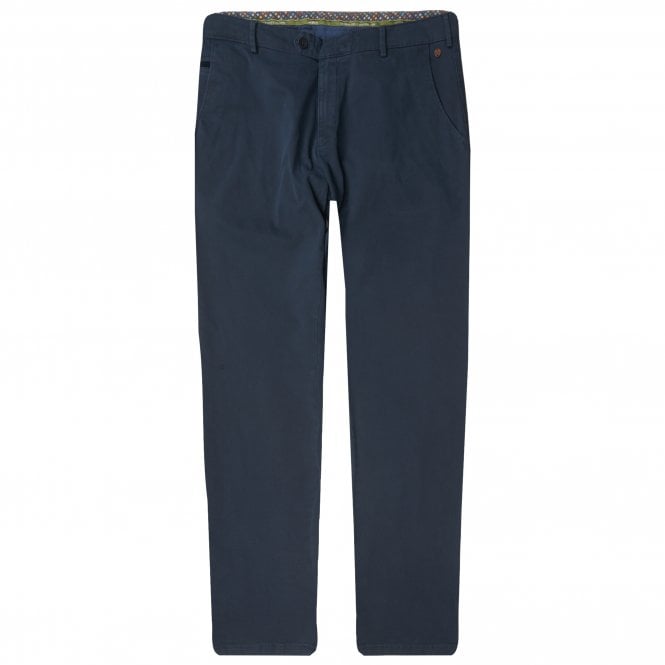Meyer Chino Bonn Pants With Micropattern Regular Fit