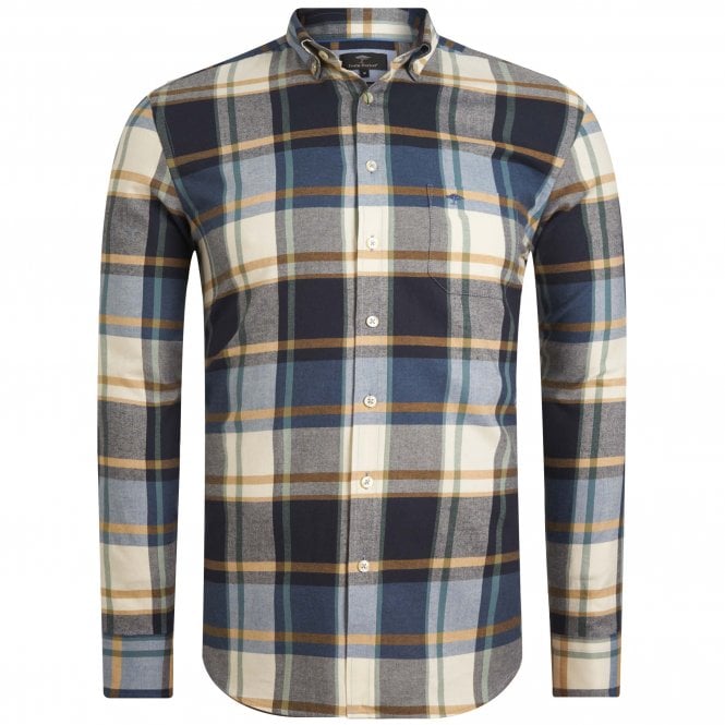 Fynch-Hatton Plaid Shirt Regular Fit