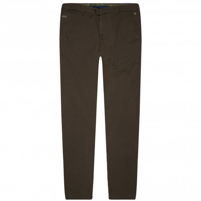 Meyer Chino Bonn Pants With Micro-Design Regular Fit 