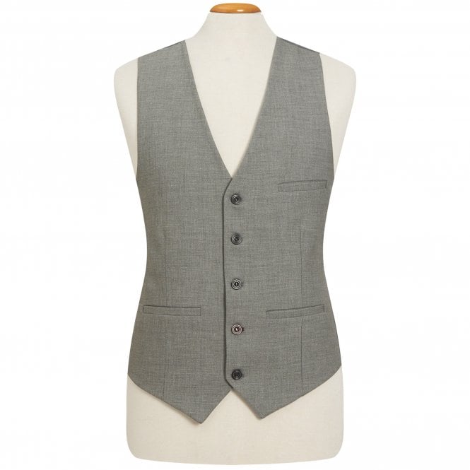 Andrew Scott Dezign Vest With Micro Pattern Regular Fit 