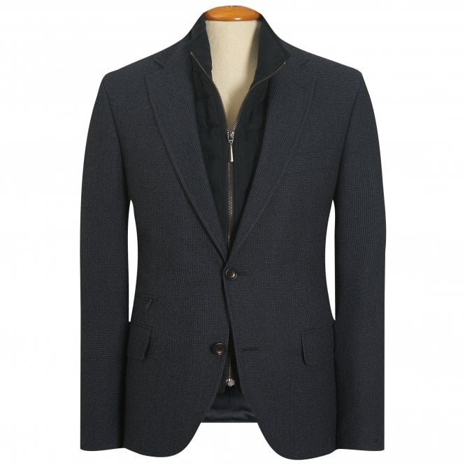 Tom Frank Blazer With Quilted Lining Regular Fit