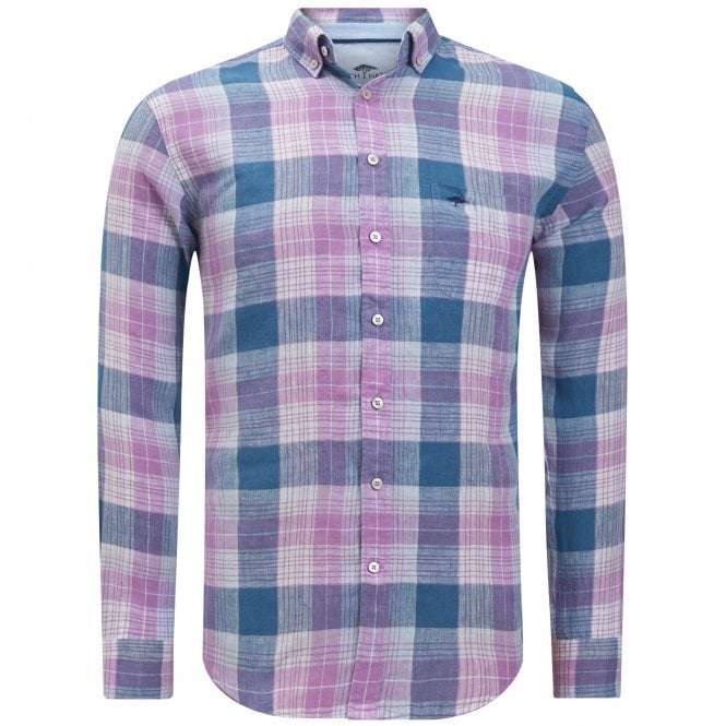 Fynch-Hatton Plaid Shirt Regular Fit