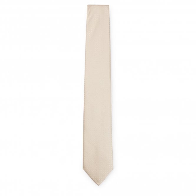 BOSS Silk Tie with Micro pattern 7,5cm