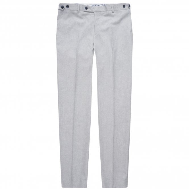 Andrew Scott Dezign Trousers With Micro Pattern Slim Fit 