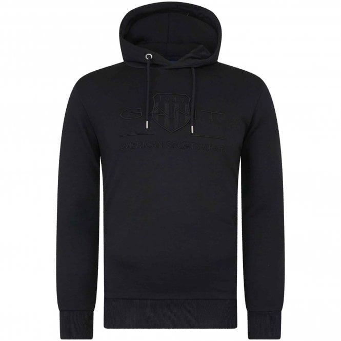 Gant Tonal Archive Shield Hooded Sweatshirt Regular Fit