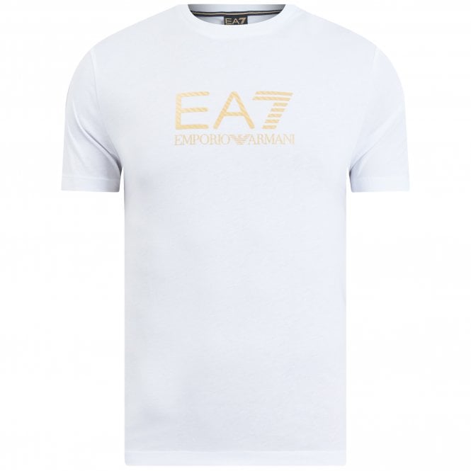 EA7 T-Shirt Gold Label Pima Big Logo Regular Fit