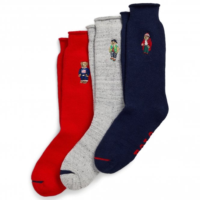 Ralph Lauren Socks Bear Gift Box