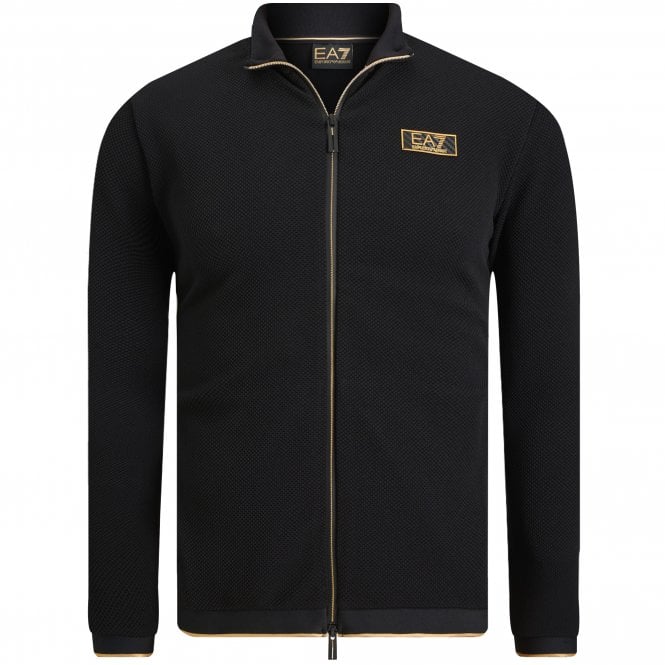 EA7 Cardigan Sporty Gold Regular Fit