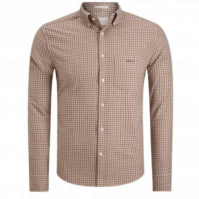 Gant Shirt Jaspe Tattersall Checkered Regular Fit 3240219-423