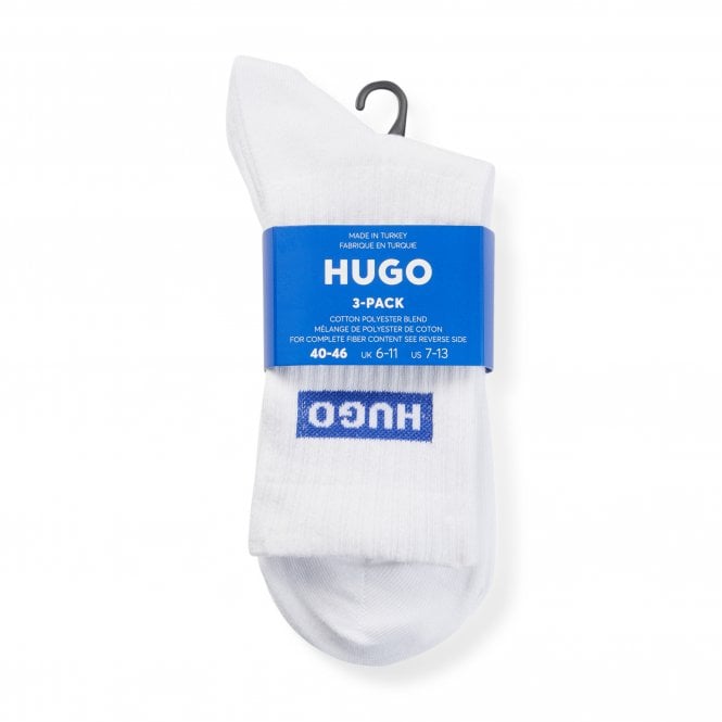 HUGO Socks QS BLUE LOGO CC || 3-Pack