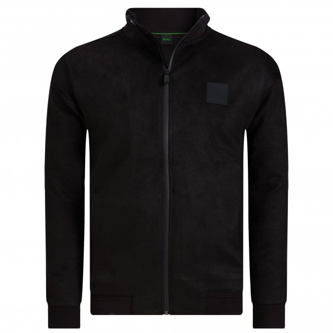 BOSS Sutton Suede Cardigan Regular Fit
