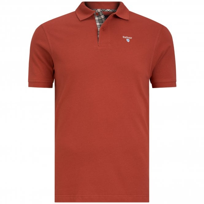 Barbour Polo Shirt Tartan Pique Regular Fit