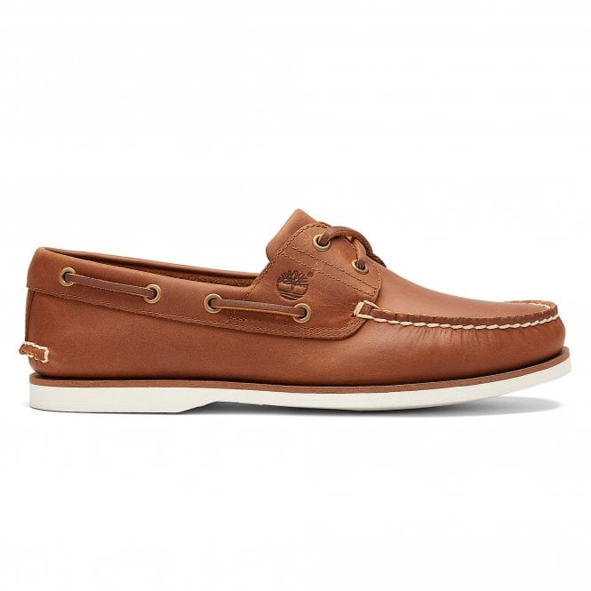 Timberland Leather Shoe Classic Boat 2-Eye