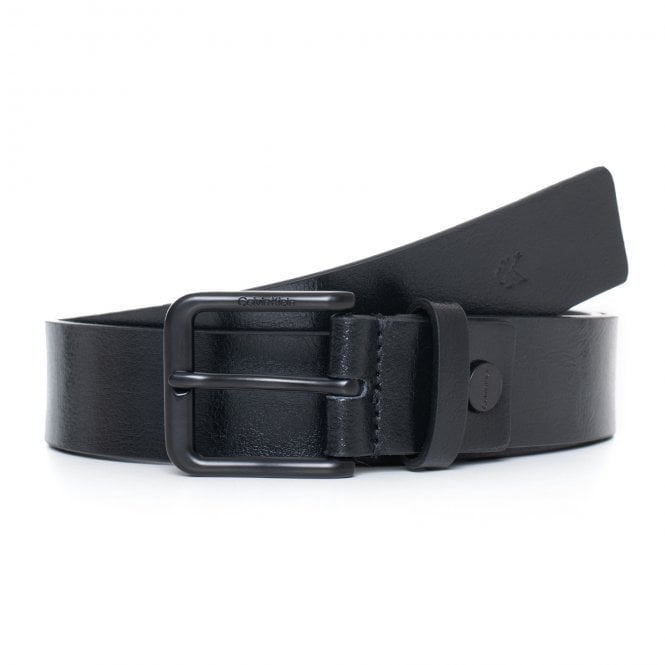 Calvin Klein Leather Belt Casual Pin Buckle 3.5 cm