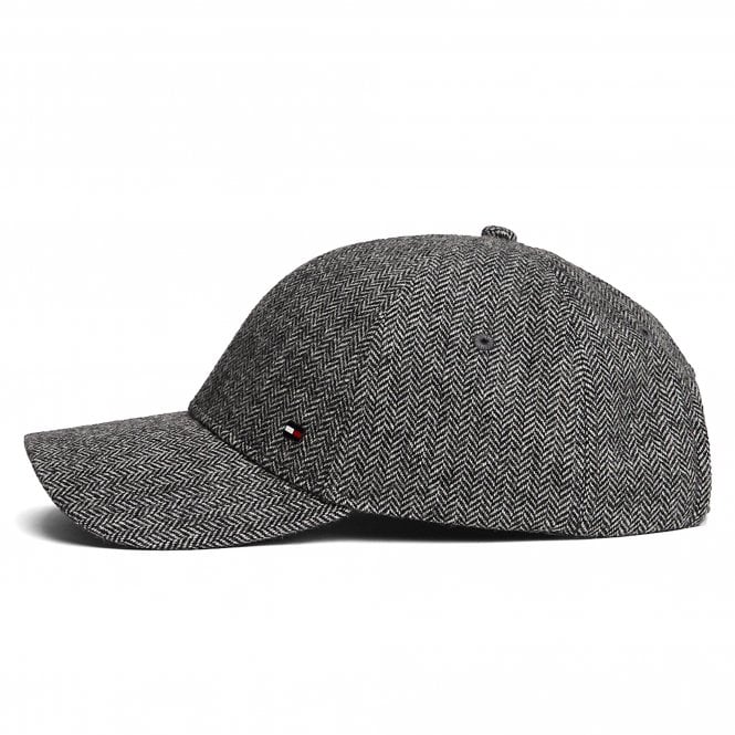 Tommy Hilfiger Jockey Cap Flag Herringbone