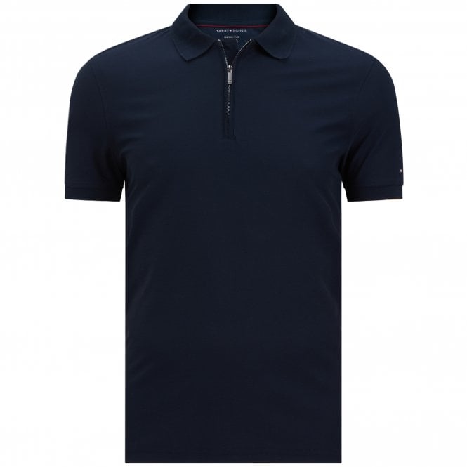 Tommy Hilfiger Polo Shirt Performance Zip Regular Fit