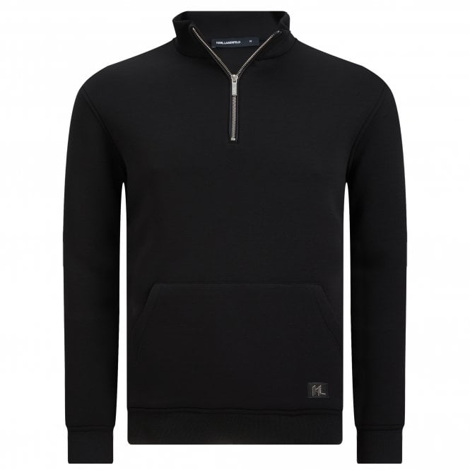 Karl Lagerfeld Sweatshirt Half-Zip Regular Fit