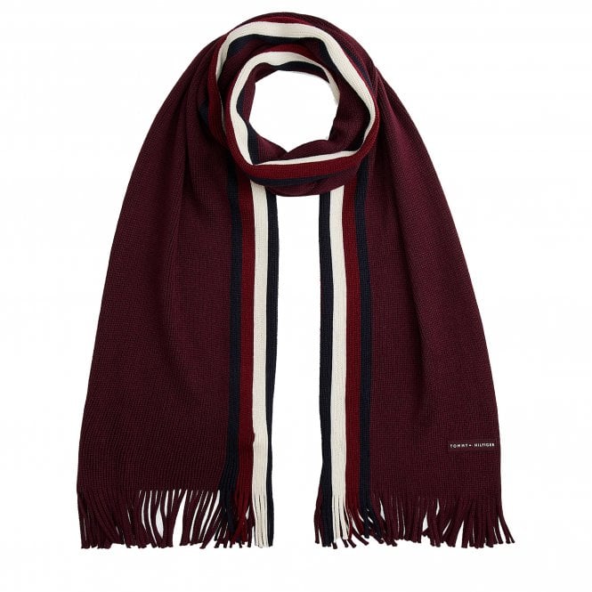 Tommy Hilfiger Wool Scarf Raschelle Striped