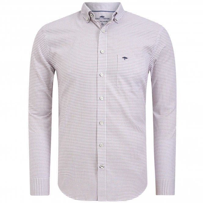 Fynch-Hatton Checked Shirt Regular Fit