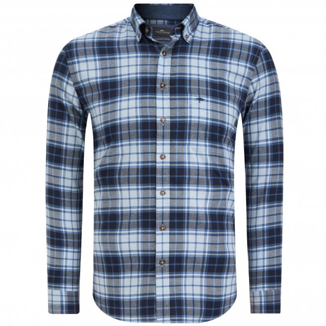 Fynch-Hatton Checked Shirt Regular Fit