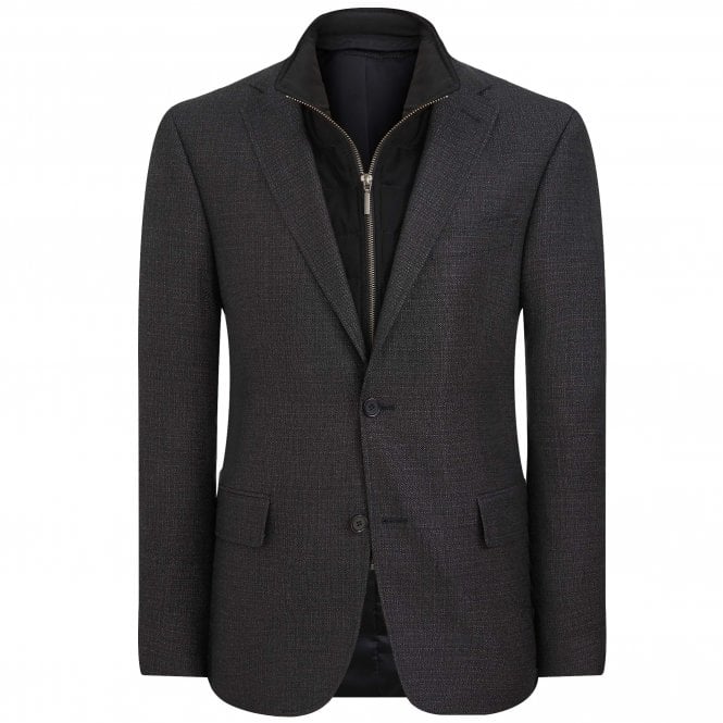 Tom Frank Blazer With Quilted Lining Regular Fit