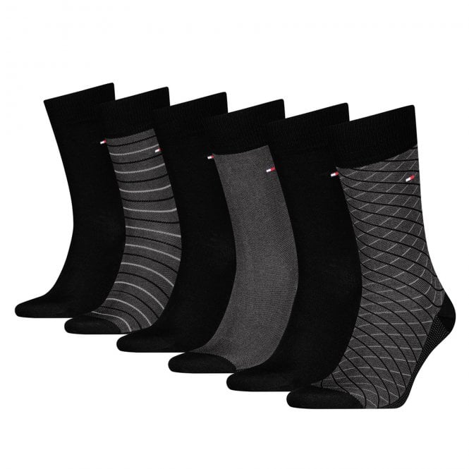 Tommy Hilfiger Socks || 6 Pairs Gift Box