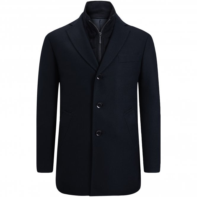 Tom Frank Coat with Removable Lining Regular Fit