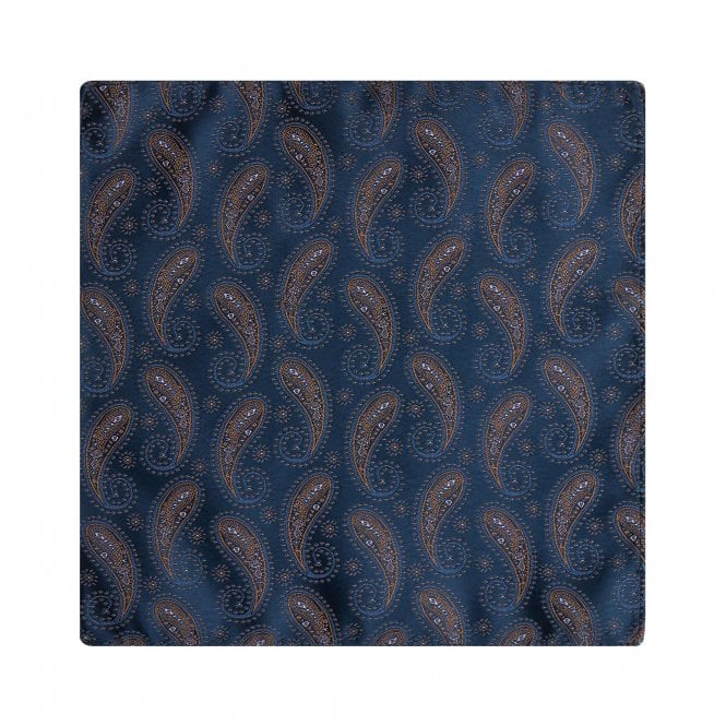 Andrew Scott Pocket Square with Micro-Pattern
