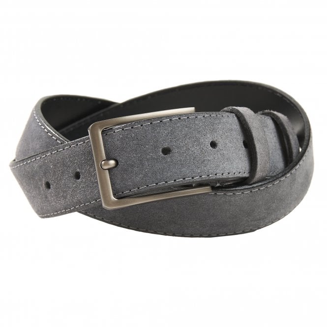 Andrew Scott Suede Leather Belt