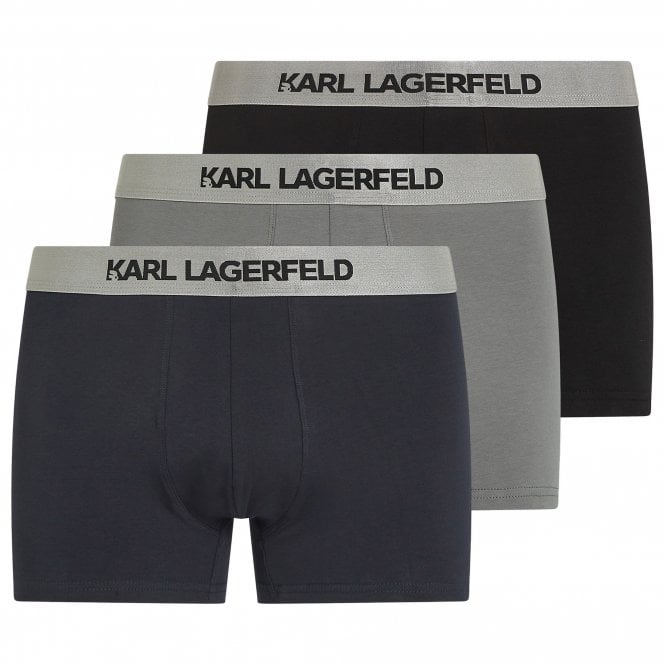 Karl Lagerfeld Underwear Logo Trunk Colorband 3Pack