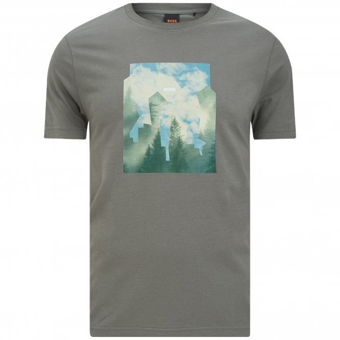 BOSS T-Shirt Te_Cover Regular Fit