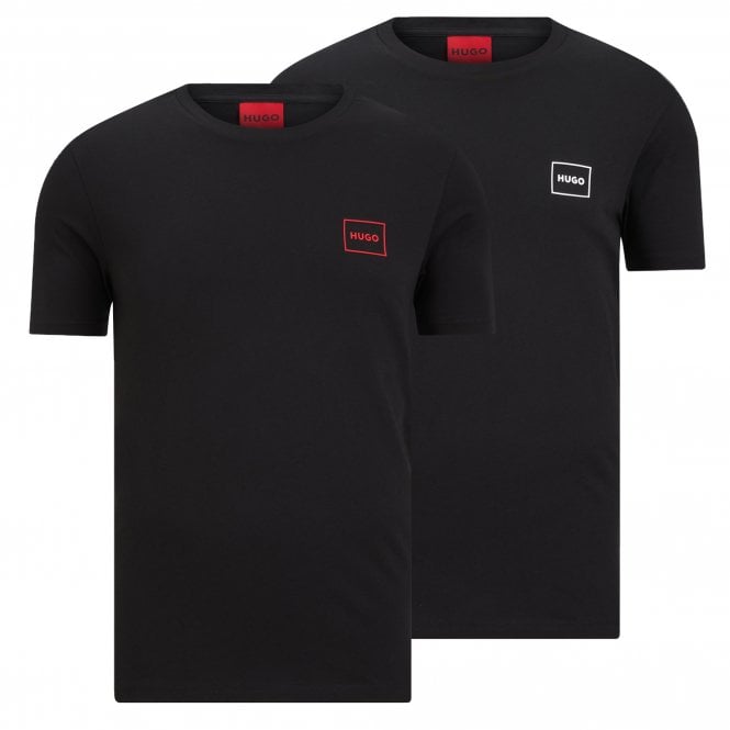HUGO T-shirt Dugopak Regular Fit || 2-Pack