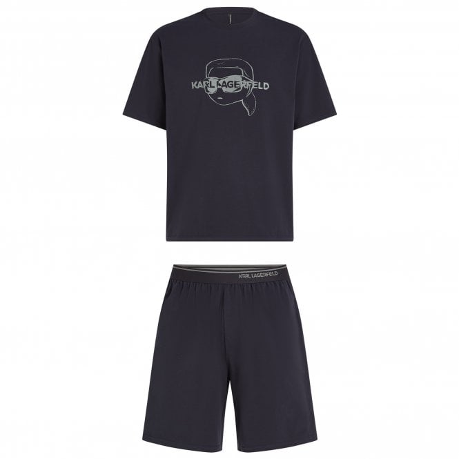 Karl Lagerfeld Pajama Set Ikon Graphic Regular Fit