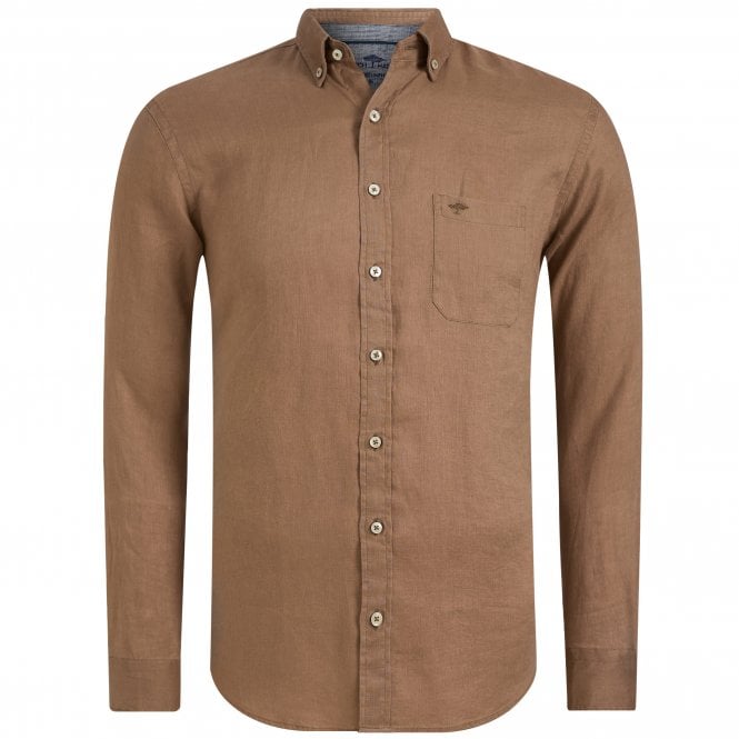 Fynch-Hatton Linen Shirt Regular Fit