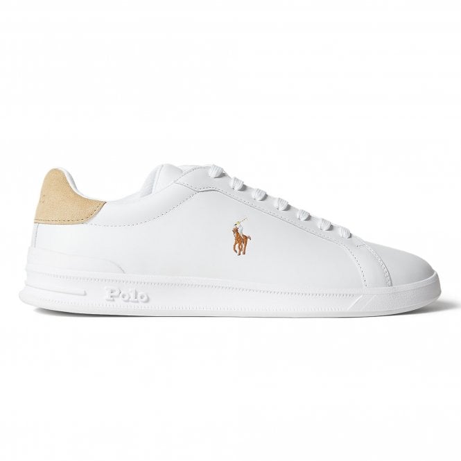 Ralph Lauren Leather Sneaker Shoes HRT CT II