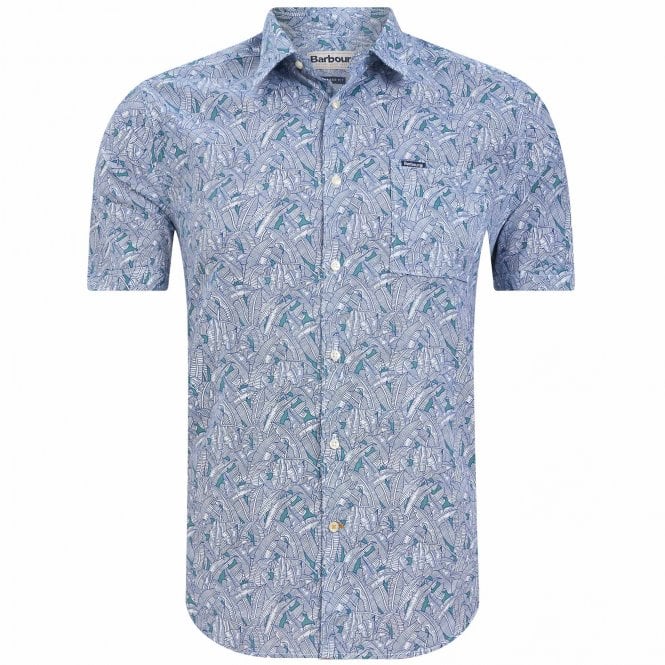 Barbour Shirt Greatcroft Printed Summer Regular Fit
