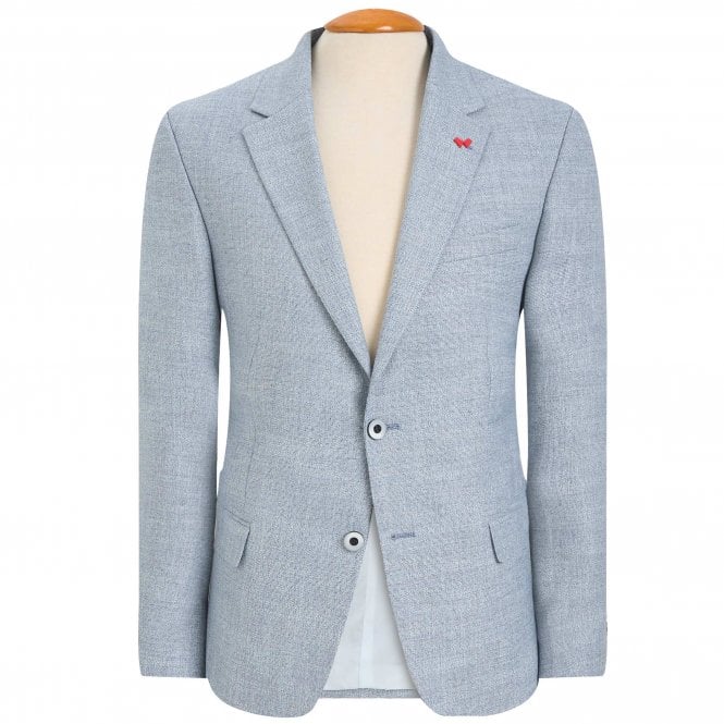 Andrew Scott Dezign Jacket With Micro Pattern Regular Fit