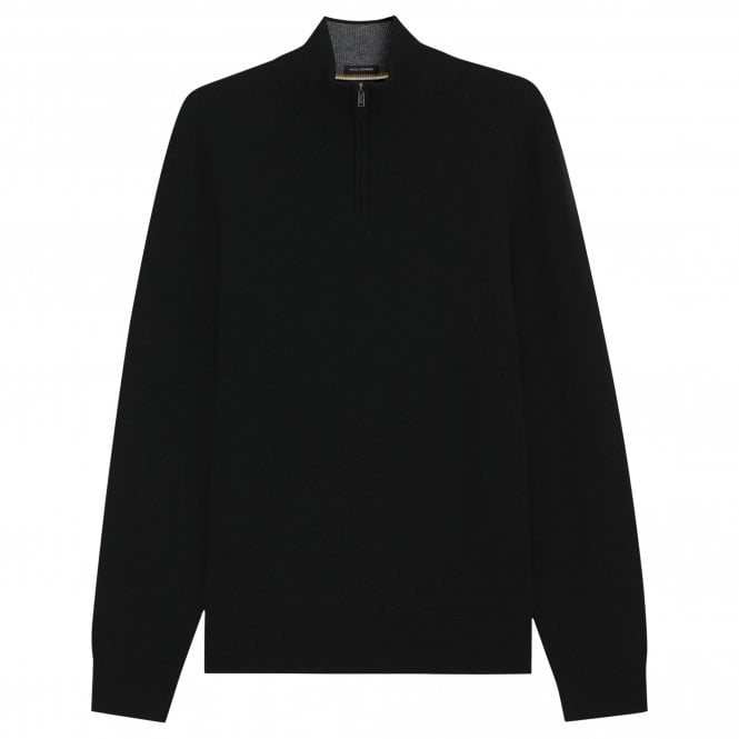 BOSS Knitted Sweater Half Zip H-Hemarlo Regular Fit