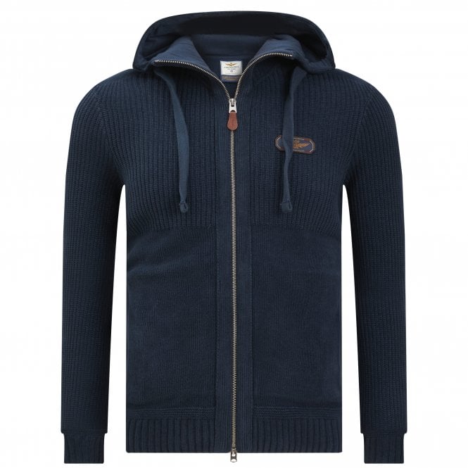 Aeronautica Militare Knitted Cardigan Regular Fit